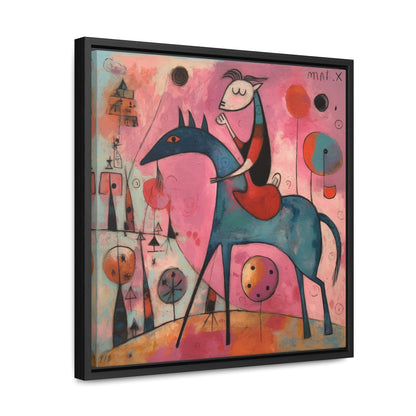 The Dreams of the Child 46, Gallery Canvas Wraps, Square Frame