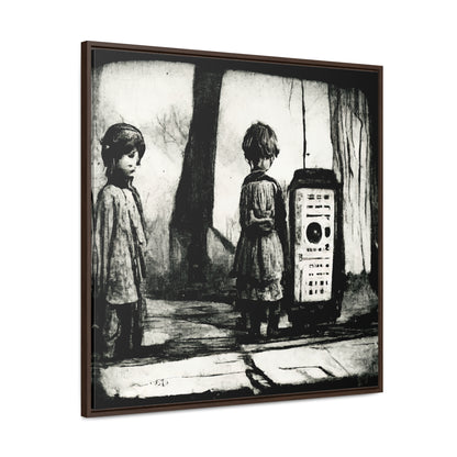 Childhood Wave 3, Valentinii, Gallery Canvas Wraps, Square Frame