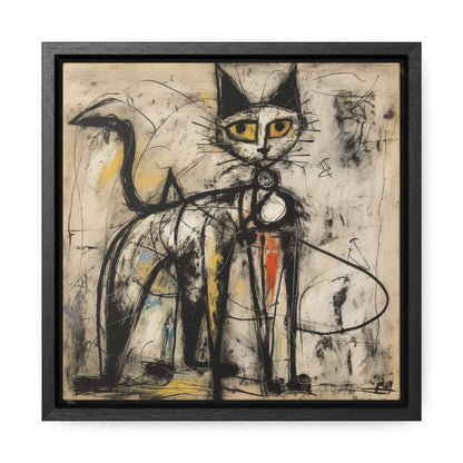 Cat 79, Gallery Canvas Wraps, Square Frame