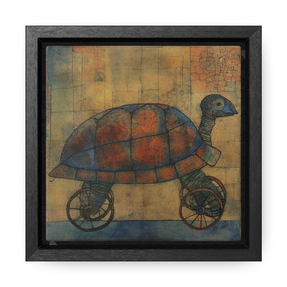 Turtle 18, Gallery Canvas Wraps, Square Frame