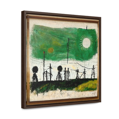 Land of the Sun 34, Valentinii, Gallery Canvas Wraps, Square Frame