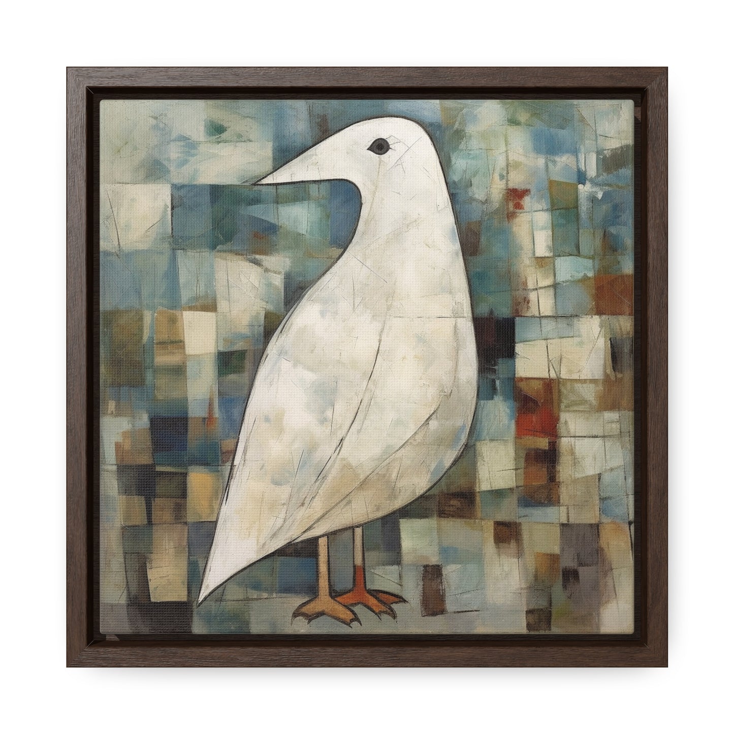 Bird 8, Gallery Canvas Wraps, Square Frame