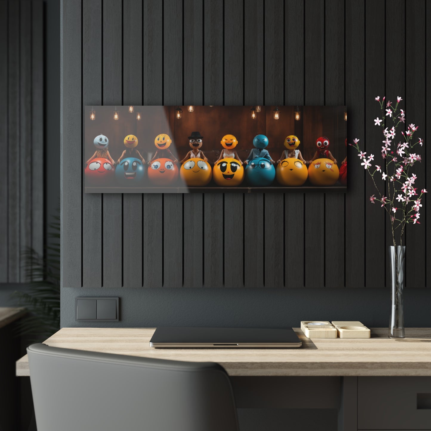 Emoji 35, Acrylic Prints