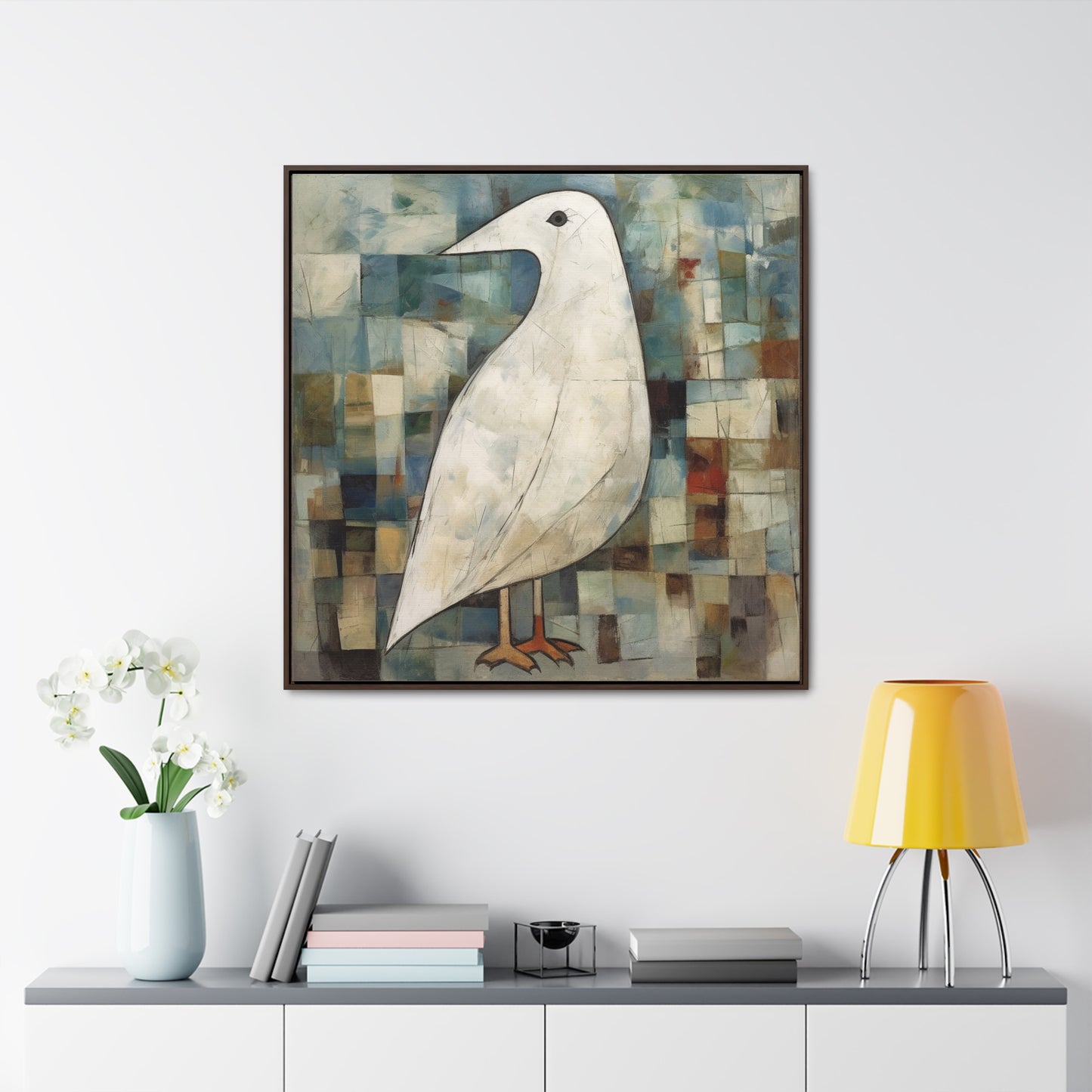 Bird 8, Gallery Canvas Wraps, Square Frame