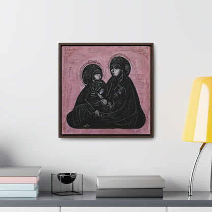 Mary and the Child 7, Valentinii, Gallery Canvas Wraps, Square Frame