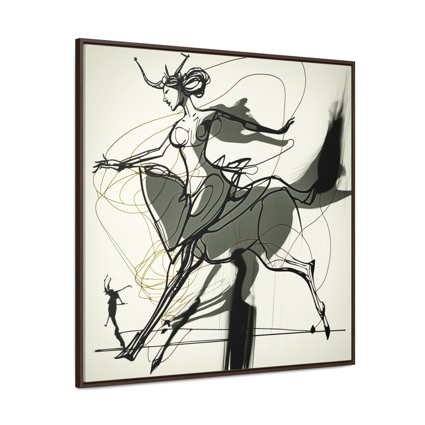 Naivia 20, Gallery Canvas Wraps, Square Frame