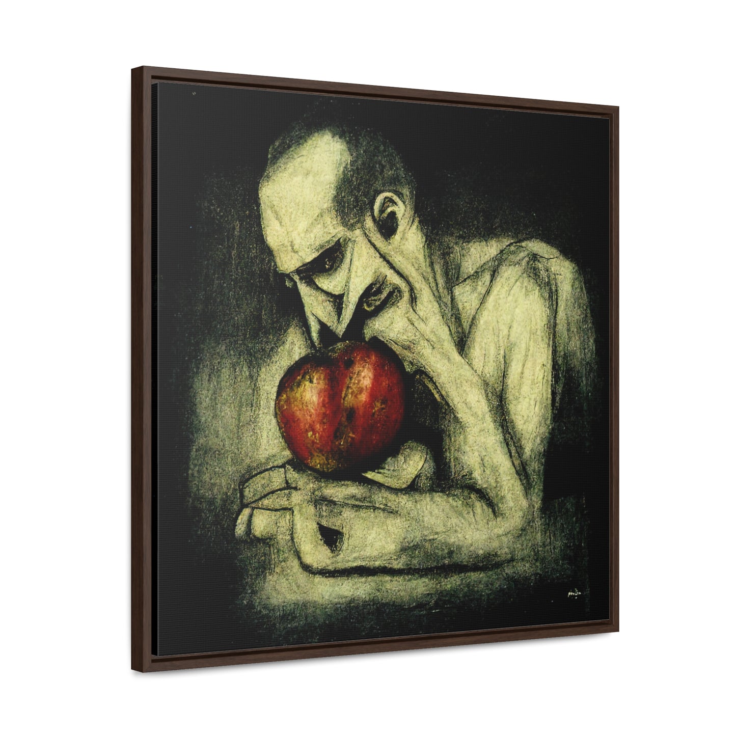 Apple 15, Valentinii, Gallery Canvas Wraps, Square Frame