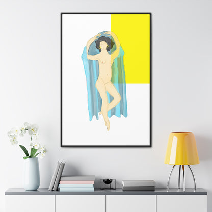 Dance in Nothingness, Original Eduard Pavel, Gallery Canvas Wraps, Vertical Frame