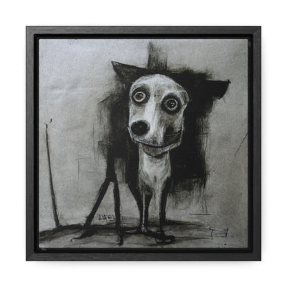 Dogs and Puppies 9, Valentinii, Gallery Canvas Wraps, Square Frame