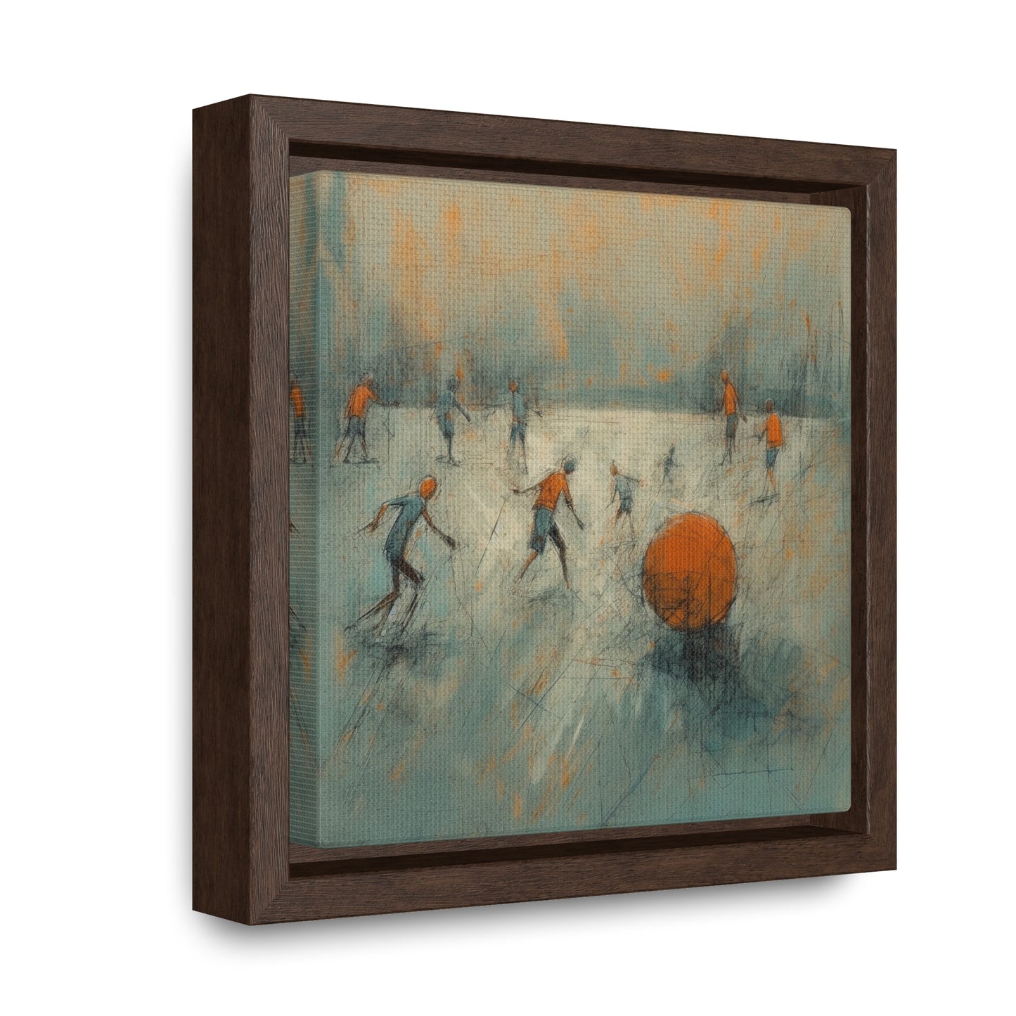 Childhood 38, Gallery Canvas Wraps, Square Frame