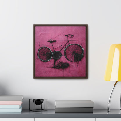 Bicycle 4, Valentinii, Gallery Canvas Wraps, Square Frame