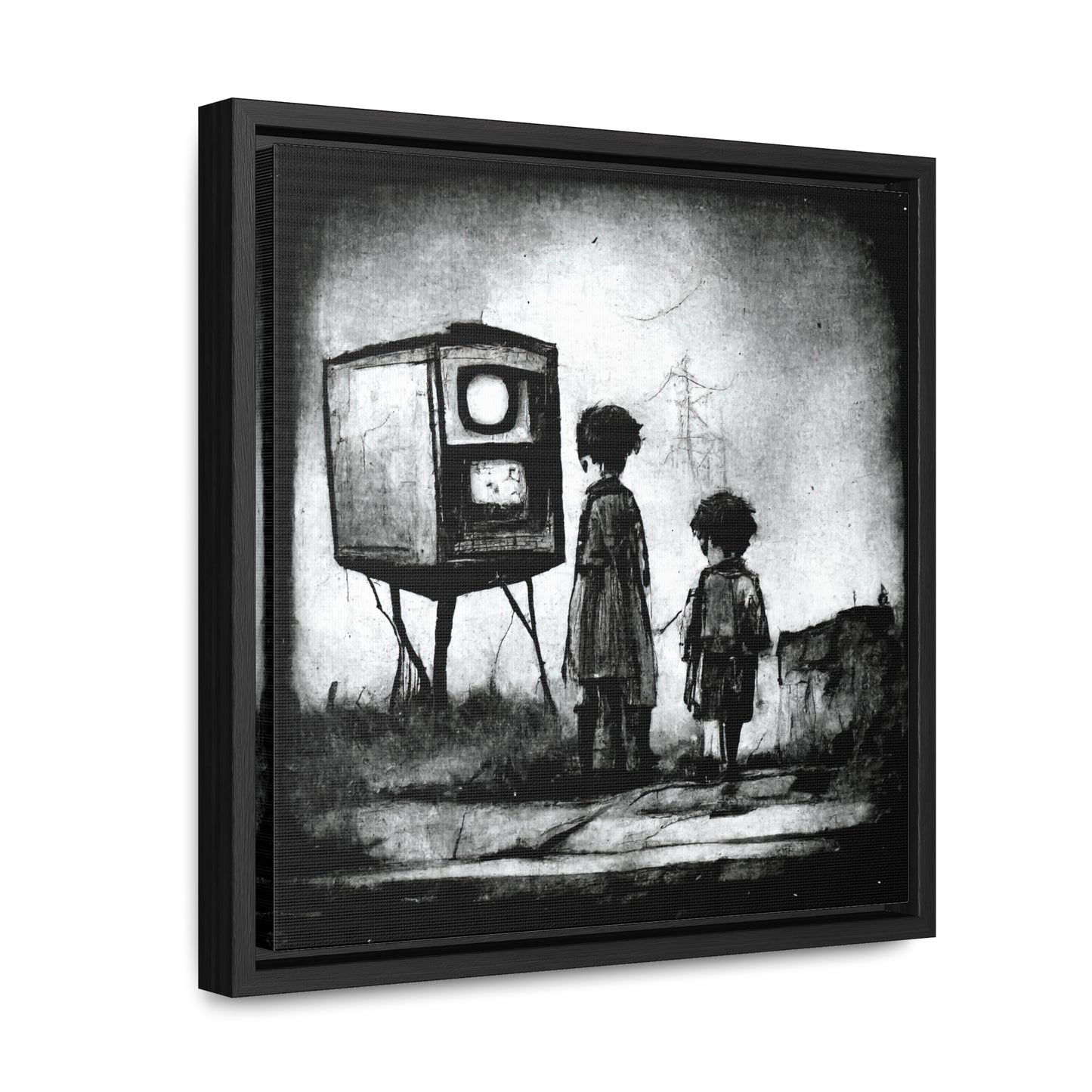 Childhood Wave 2, Valentinii, Gallery Canvas Wraps, Square Frame