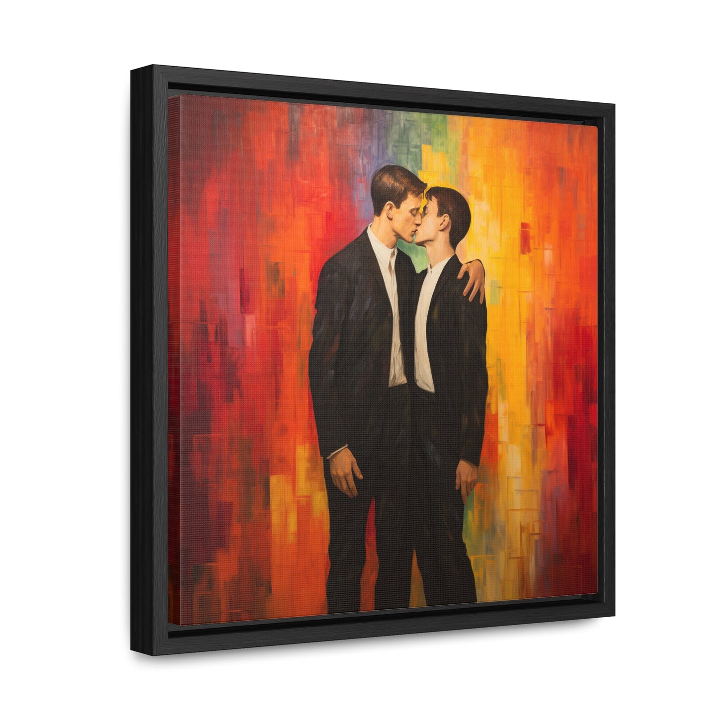 LGBT 8, Gallery Canvas Wraps, Square Frame