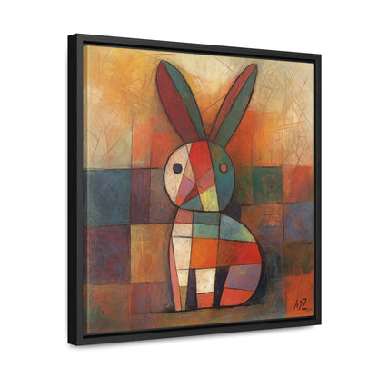 Rabbit 15, Gallery Canvas Wraps, Square Frame