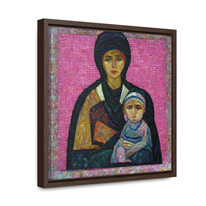 Mary and the Child 12, Valentinii, Gallery Canvas Wraps, Square Frame