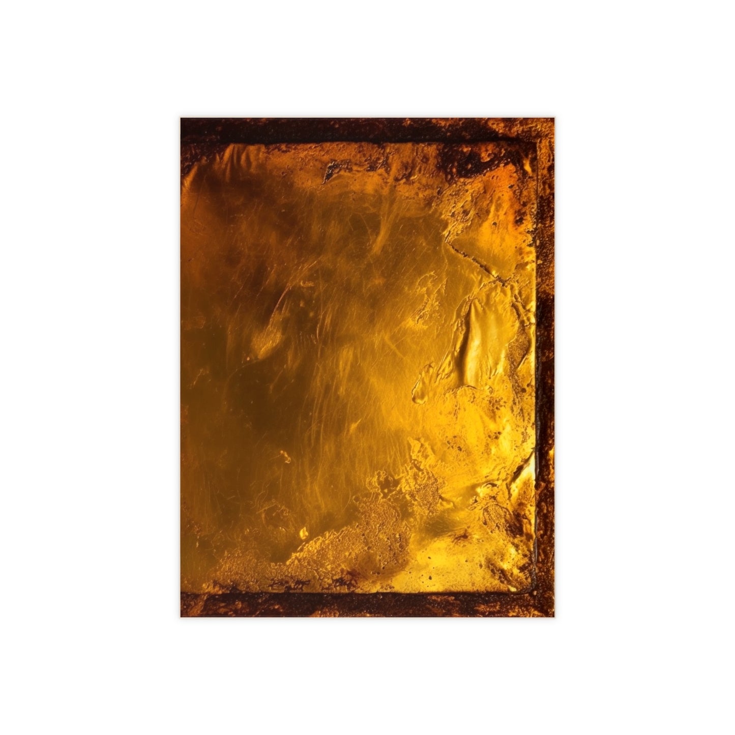 Gold 7, Ceramic Photo Tile