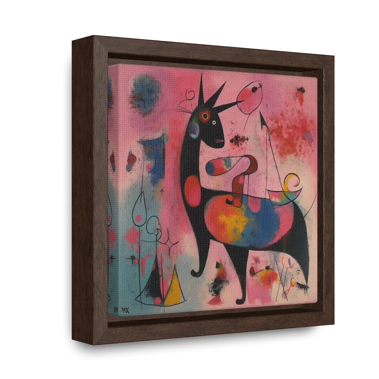The Dreams of the Child 37, Gallery Canvas Wraps, Square Frame