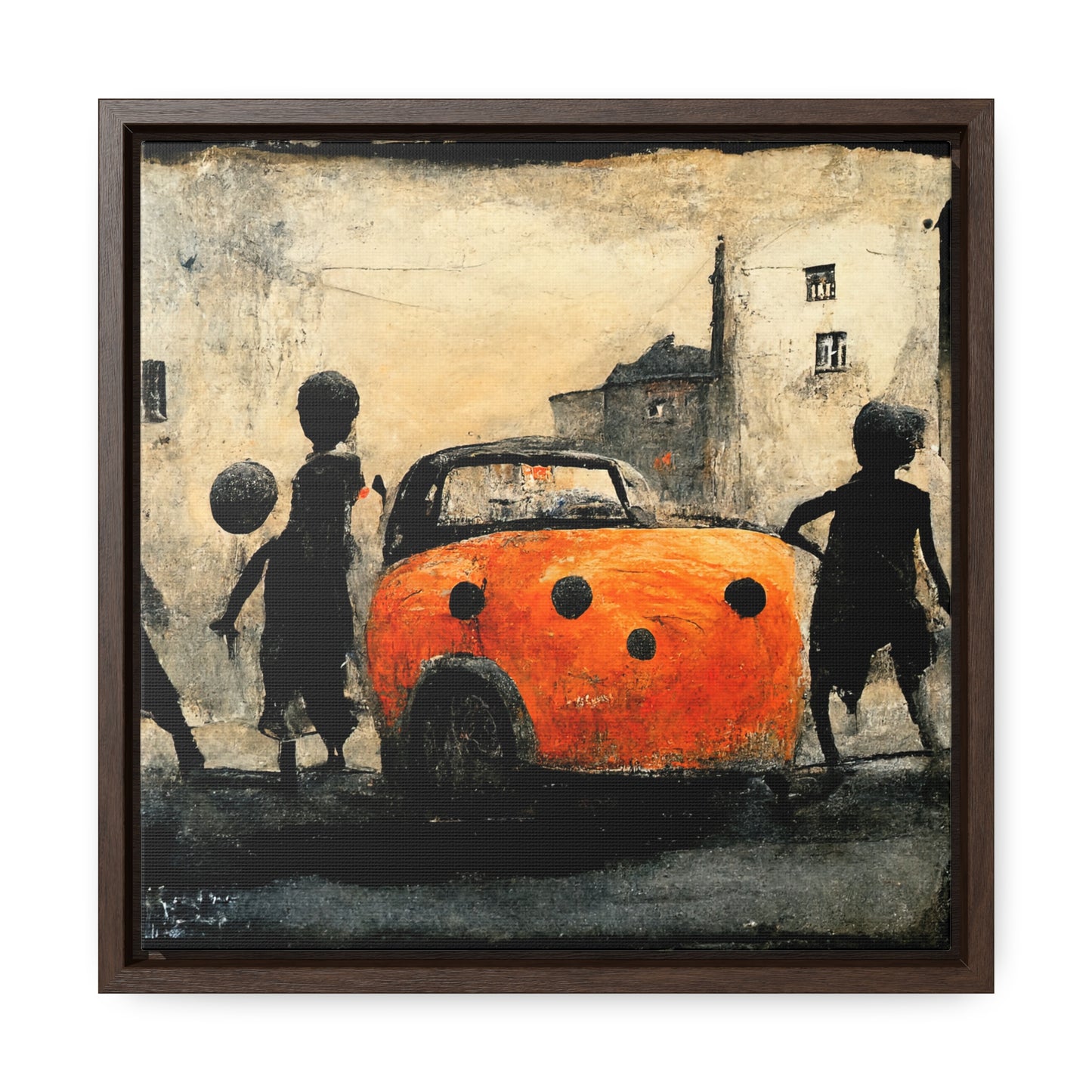 Childhood, Valentinii, Gallery Canvas Wraps, Square Frame