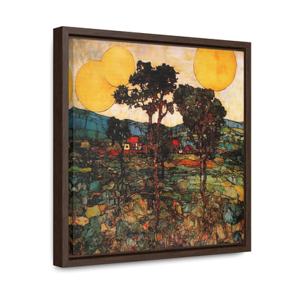 Land of the Sun 42, Valentinii, Gallery Canvas Wraps, Square Frame