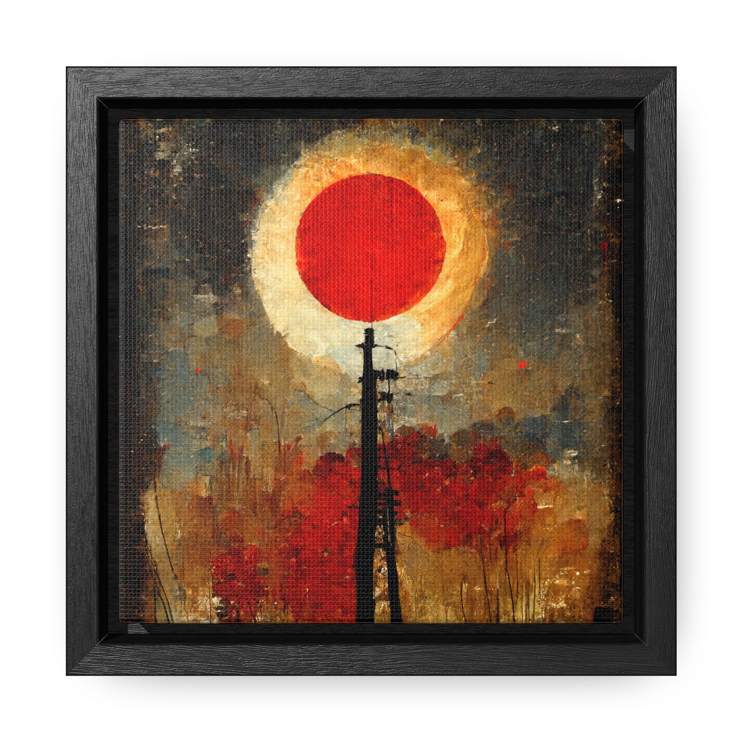 Land of the Sun 14, Valentinii, Gallery Canvas Wraps, Square Frame