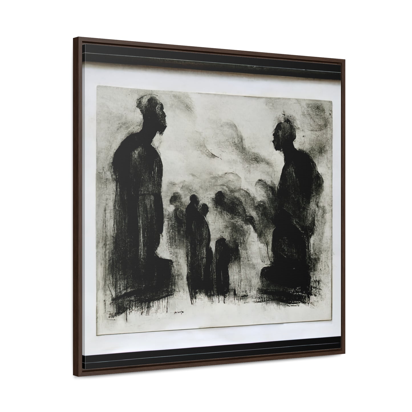 Palaeolithic Prayer 6, Valentinii, Gallery Canvas Wraps, Square Frame