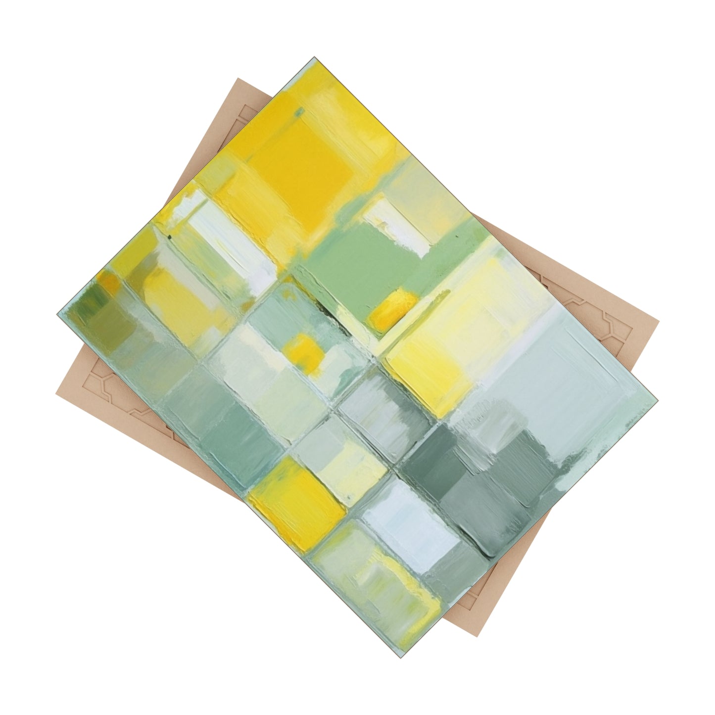 Yellow 2 , Ceramic Photo Tile