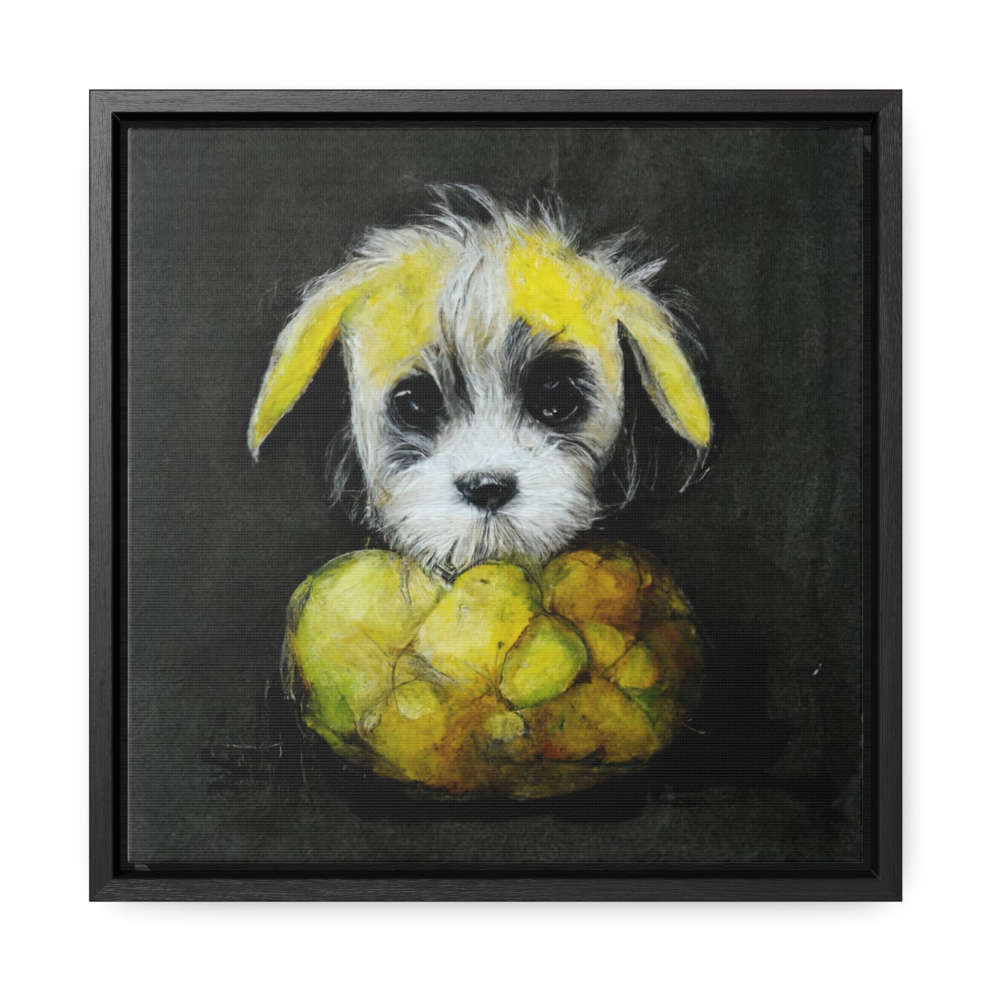 Dogs and Puppies 7, Valentinii, Gallery Canvas Wraps, Square Frame