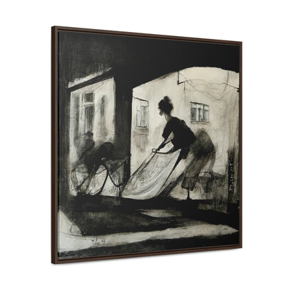 Domestic Memories 27, Valentinii, Gallery Canvas Wraps, Square Frame