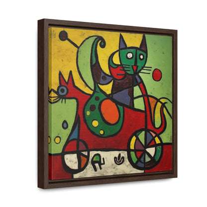 Cat 149, Gallery Canvas Wraps, Square Frame