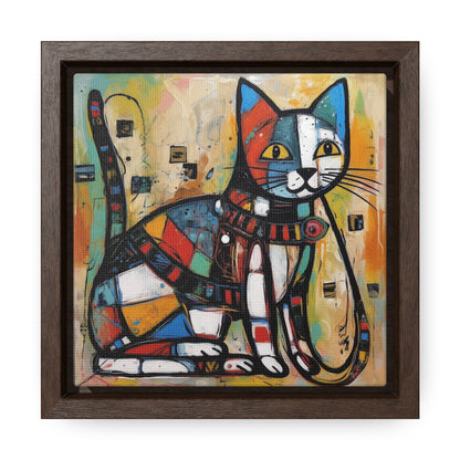 Cat 94, Gallery Canvas Wraps, Square Frame