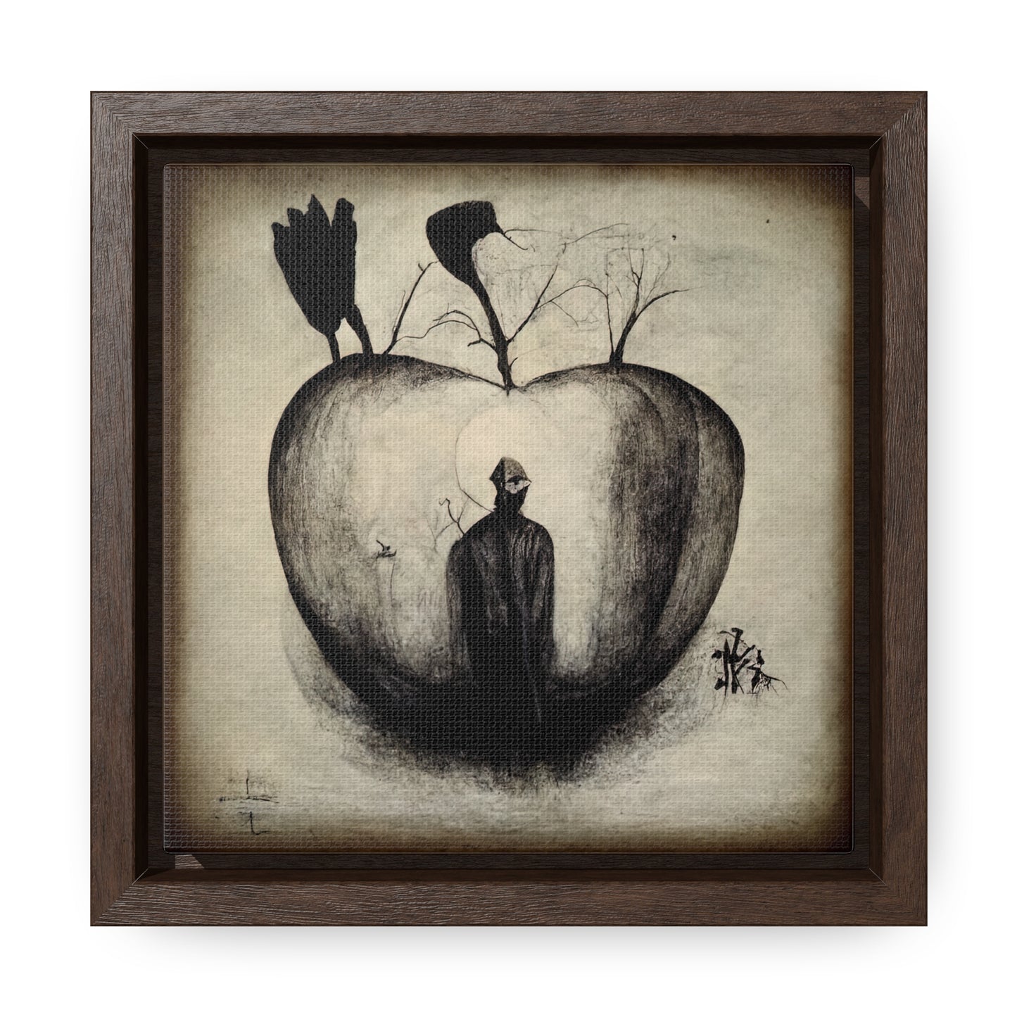 Apple 14, Valentinii, Gallery Canvas Wraps, Square Frame