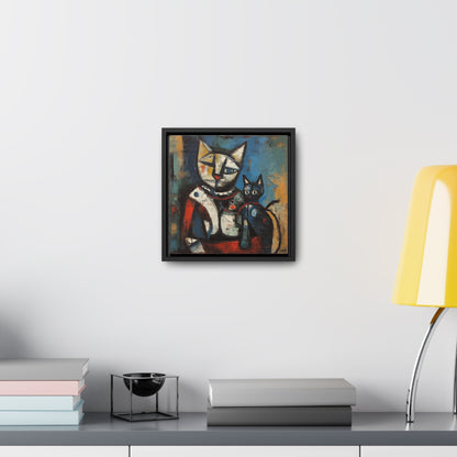 Cat 83, Gallery Canvas Wraps, Square Frame