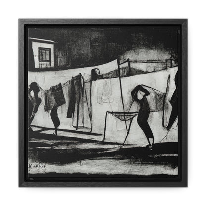 Domestic Memories 37, Valentinii, Gallery Canvas Wraps, Square Frame