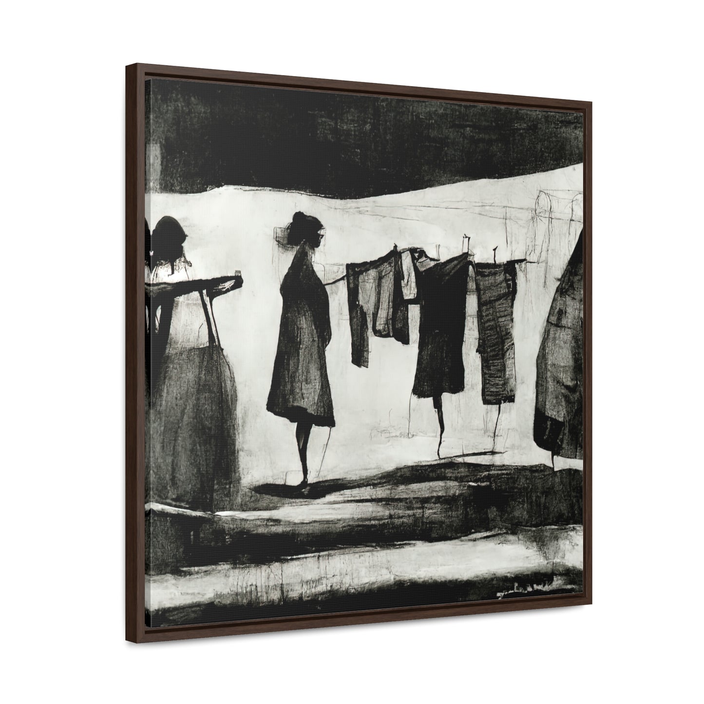 Domestic Memories 14, Valentinii, Gallery Canvas Wraps, Square Frame