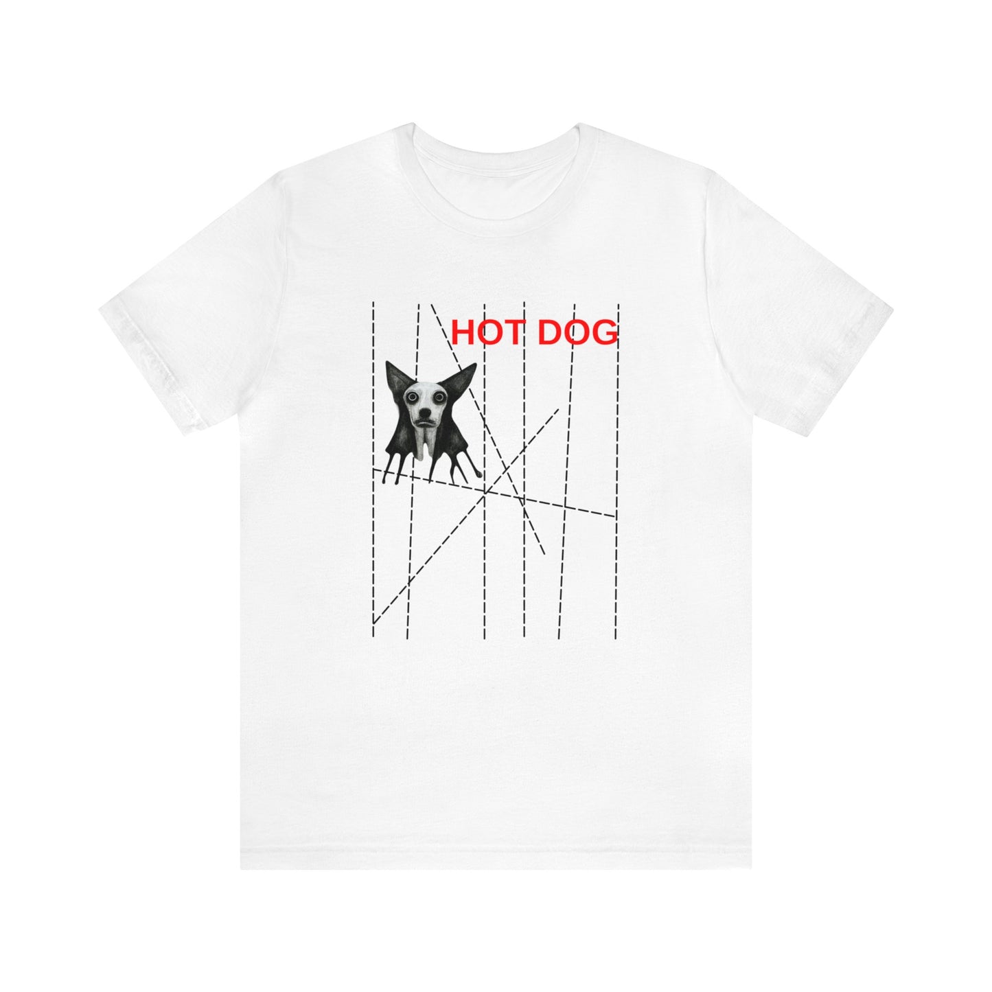Hot Dog, Unisex Jersey Short Sleeve Tee