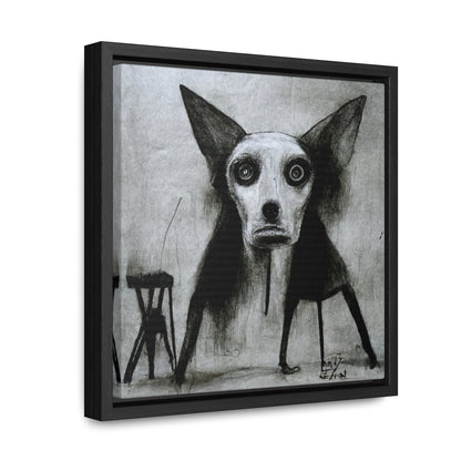 Dogs and Puppies 20, Valentinii, Gallery Canvas Wraps, Square Frame