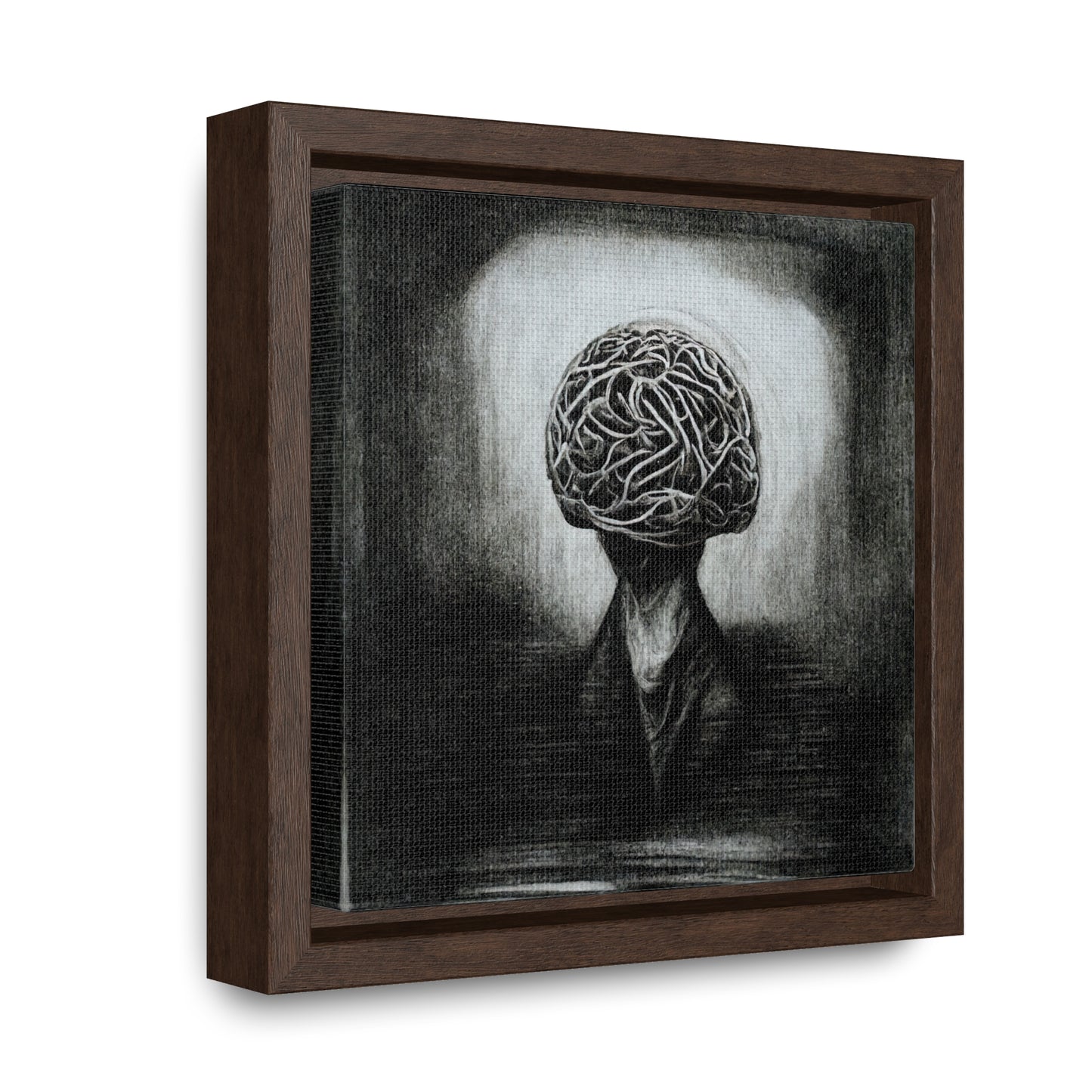 Brain 7, Valentinii, Gallery Canvas Wraps, Square Frame