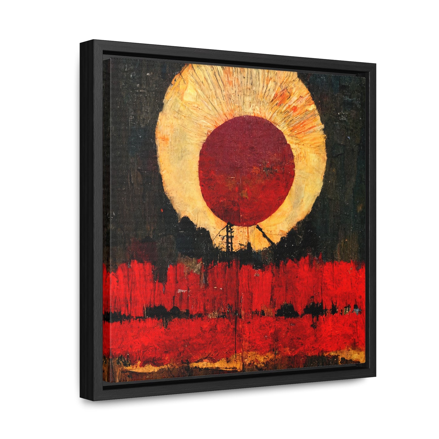 Land of the Sun 28, Valentinii, Gallery Canvas Wraps, Square Frame
