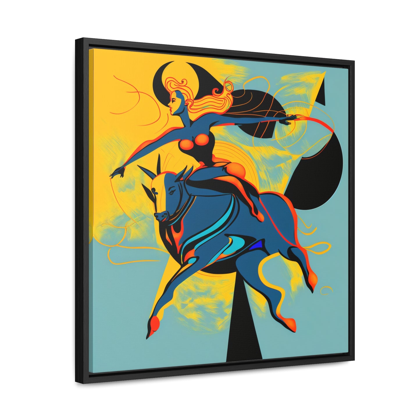 Naivia 8, Gallery Canvas Wraps, Square Frame