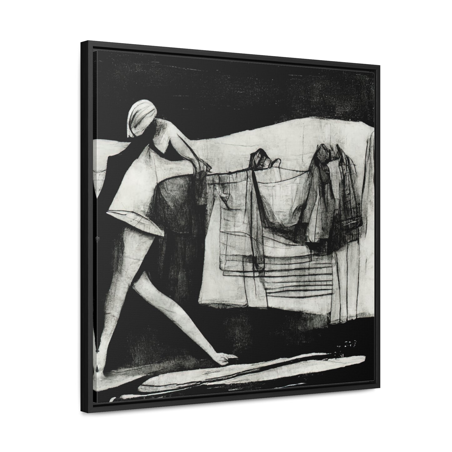 Domestic Memories 39, Valentinii, Gallery Canvas Wraps, Square Frame