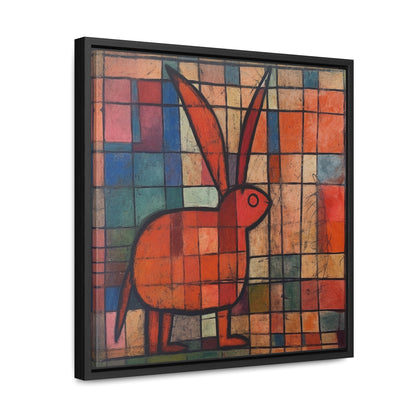 Rabbit 29, Gallery Canvas Wraps, Square Frame