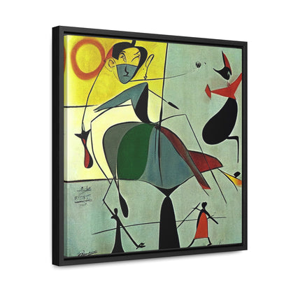 Naivia 19, Gallery Canvas Wraps, Square Frame