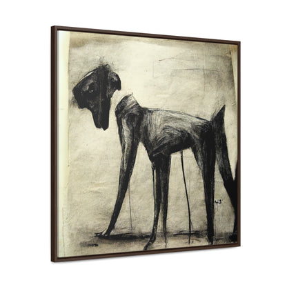 Dogs and Puppies 23, Valentinii, Gallery Canvas Wraps, Square Frame