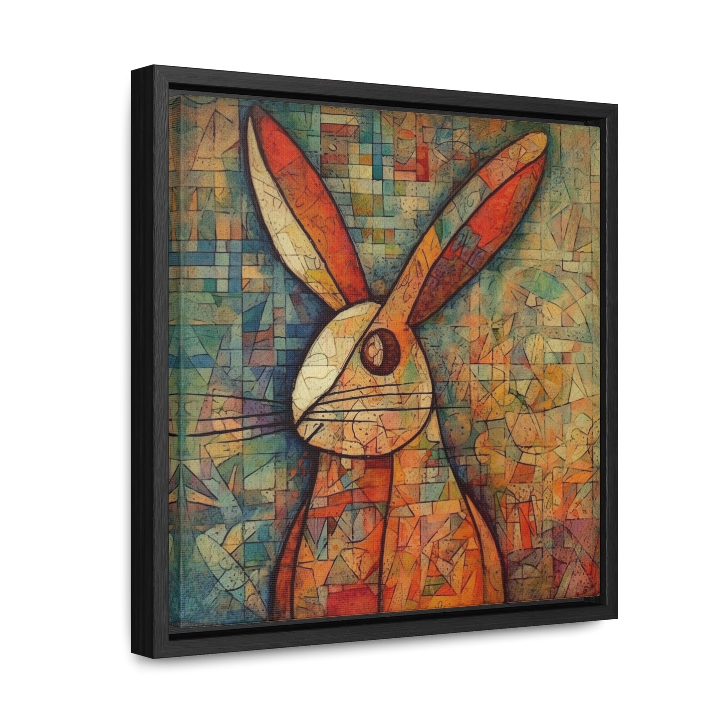 Rabbit 4, Gallery Canvas Wraps, Square Frame