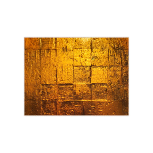 Gold 12, Ceramic Photo Tile