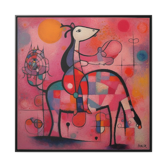 The Dreams of the Child 18, Gallery Canvas Wraps, Square Frame