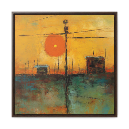 Land of the Sun 58, Valentinii, Gallery Canvas Wraps, Square Frame