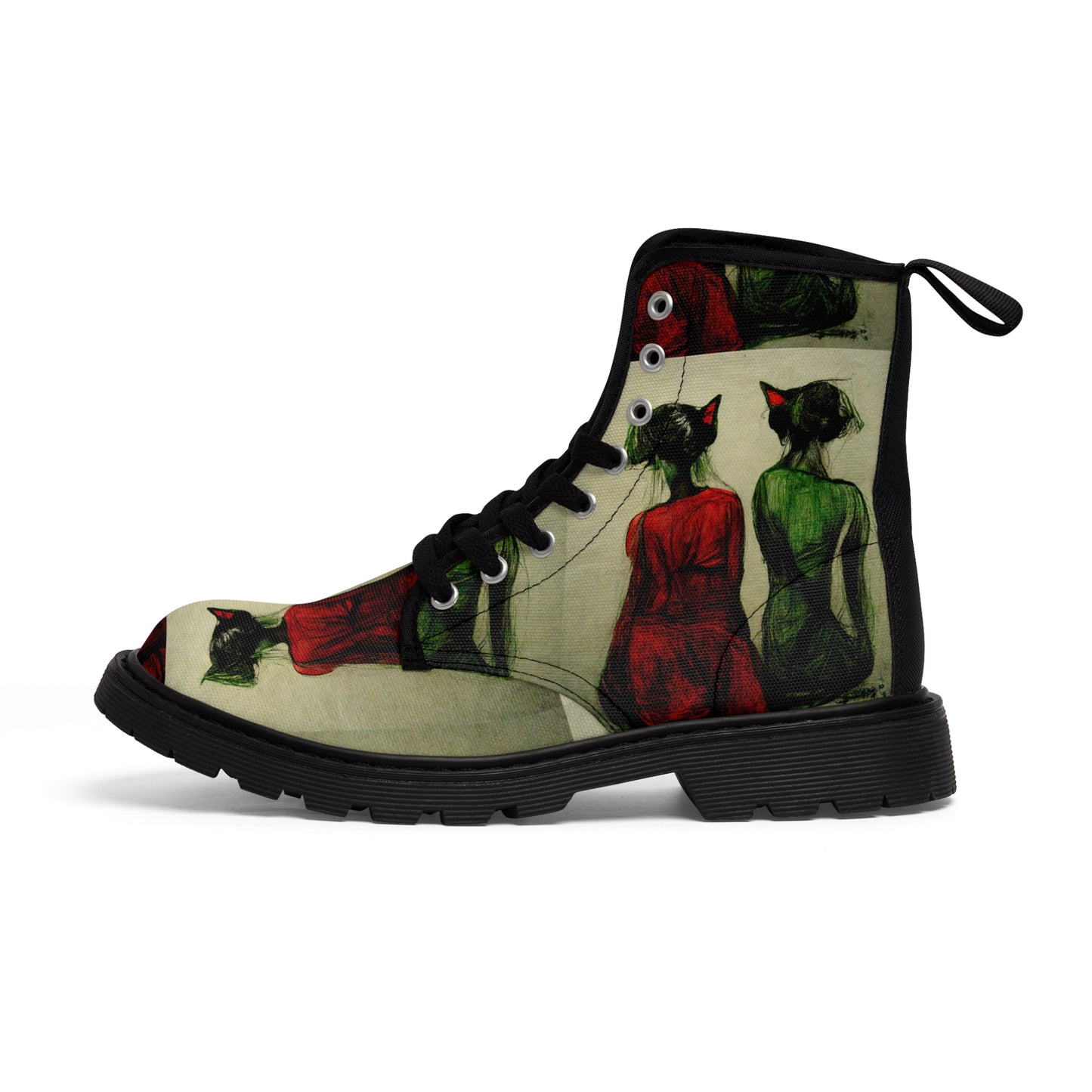 CAT WOMEN , Men's Canvas Boots,