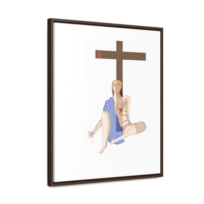 Cross, Original Eduard Pavel, Gallery Canvas Wraps, Vertical Frame