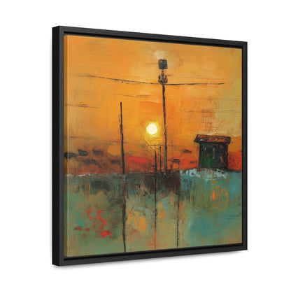 Land of the Sun 49, Valentinii, Gallery Canvas Wraps, Square Frame